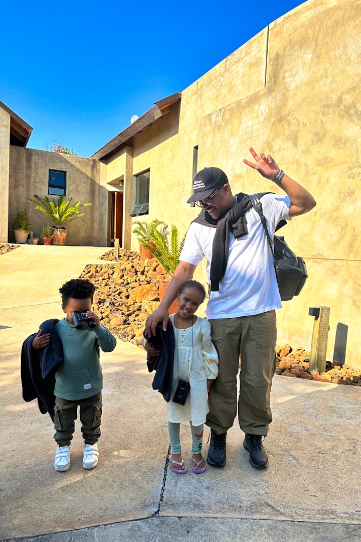 With my lil Adventurers <a class="tagged-item text-secondary text-decoration-none" data-type="Places" data-id="95863" href="/accommodation/makanyane-lodge" target="_blank" title="Makanyane Lodge">@makanyanelodge</a>&nbsp;